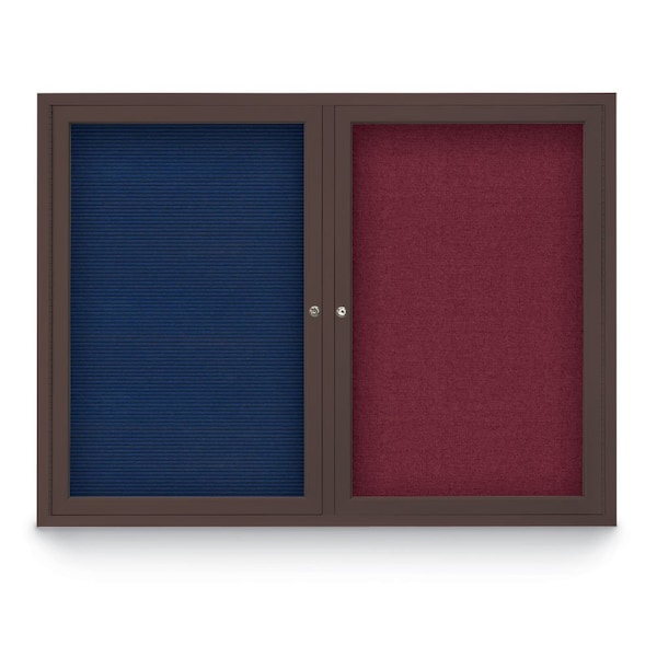 Corkboard, Amethyst/Satin, 36" x 36"